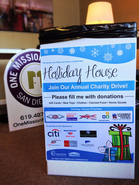 Holiday House Annual Charity Drive 2014