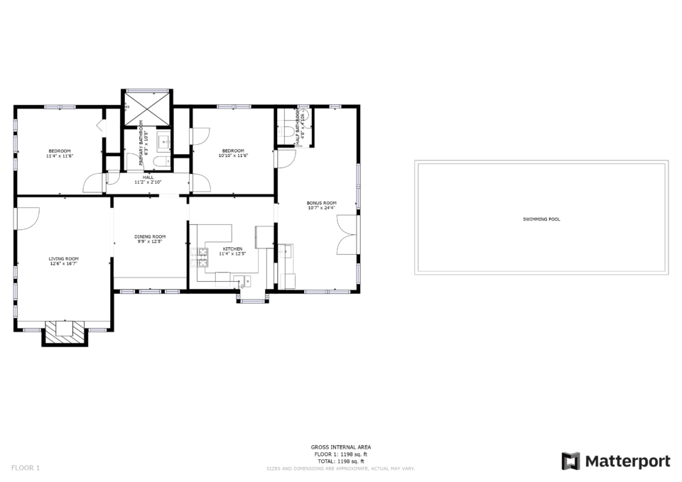 4745 Terrace Dr Main House Floorplan